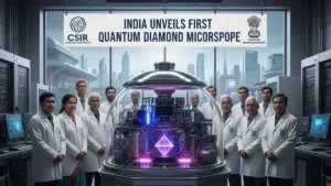 India Unveils First Quantum Diamond Microscope