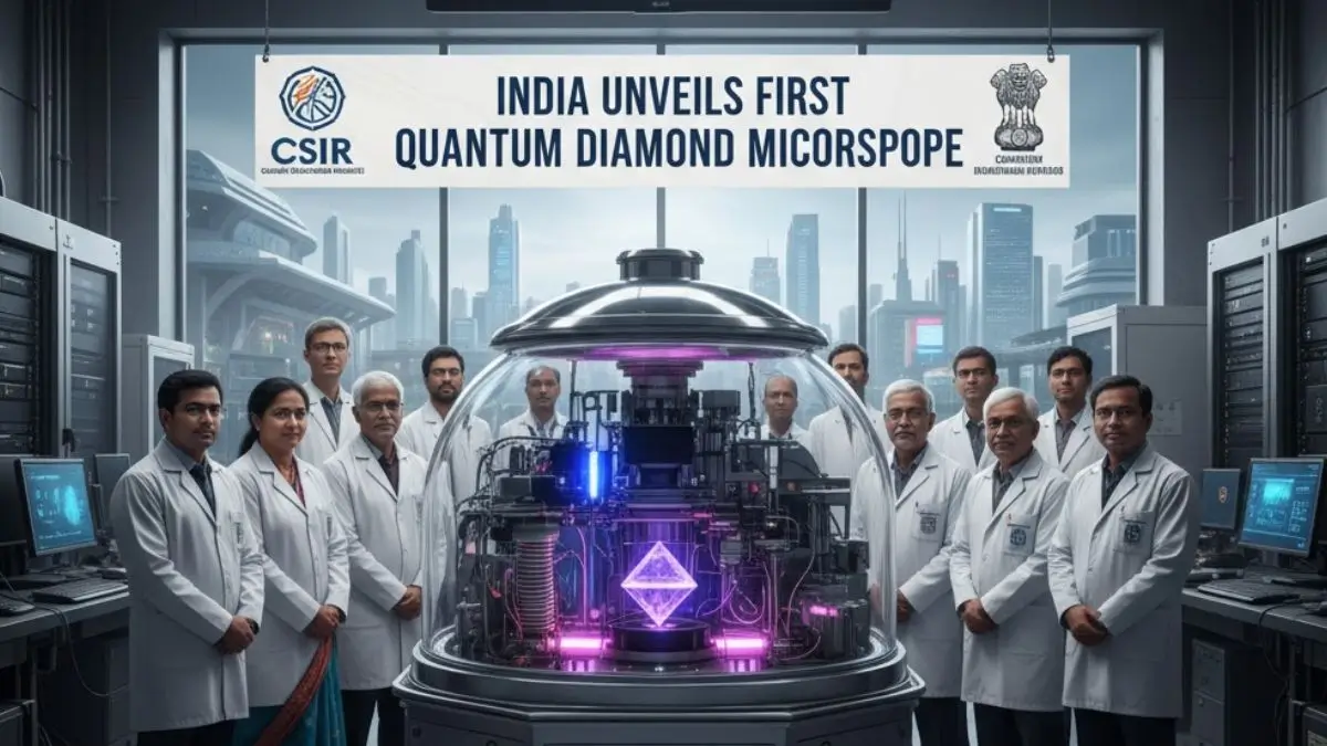 India Unveils First Quantum Diamond Microscope