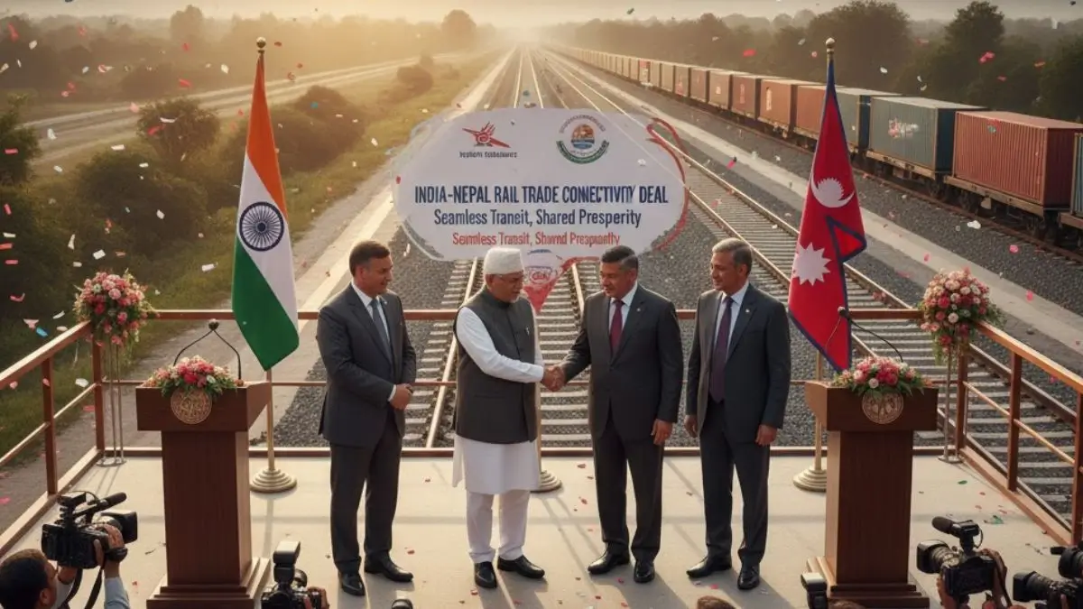 India and Nepal Sign Letter of Exchange to Boost Rail-Based Trade Connectivity