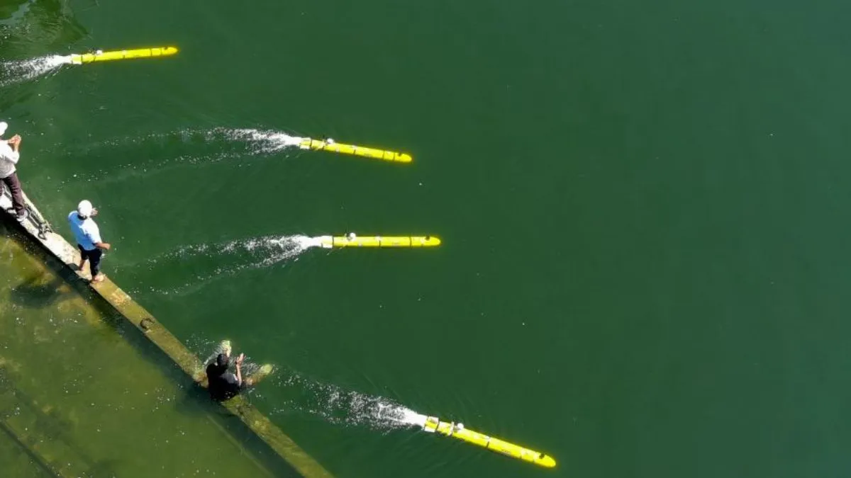 DRDO Develops Man-Portable Autonomous Underwater Vehicles