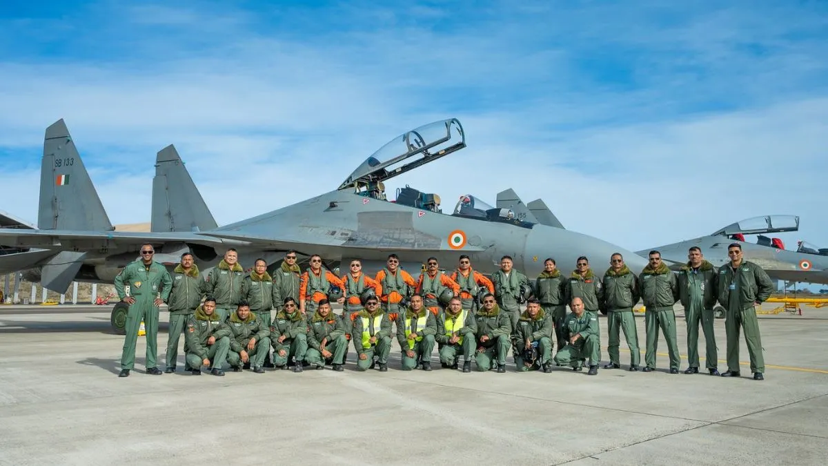 IAF Contingent Arrives in France for Garuda‑2025 Air Exercise