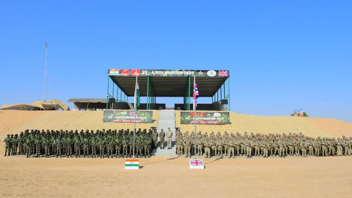 India–UK Joint Military Exercise ‘AJEYA WARRIOR-25’ Begins