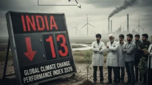 India Drops 13 Places in Global Climate Change Performance Index 2026
