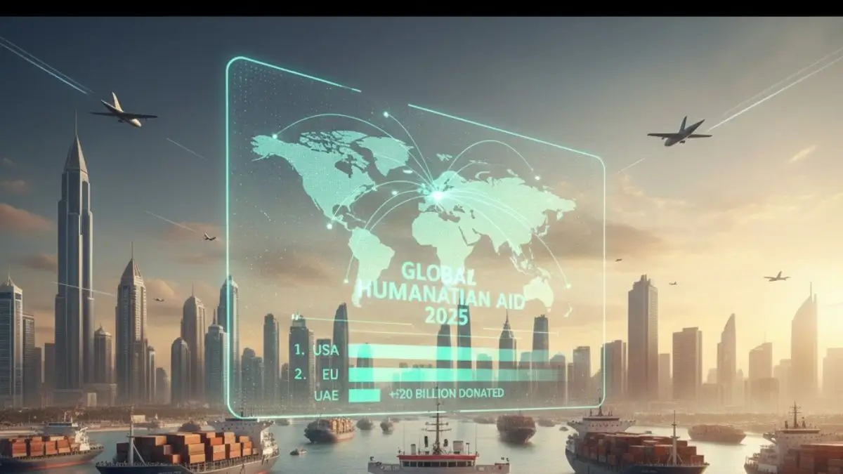 UAE Becomes World’s Third-Largest Humanitarian Donor in 2025