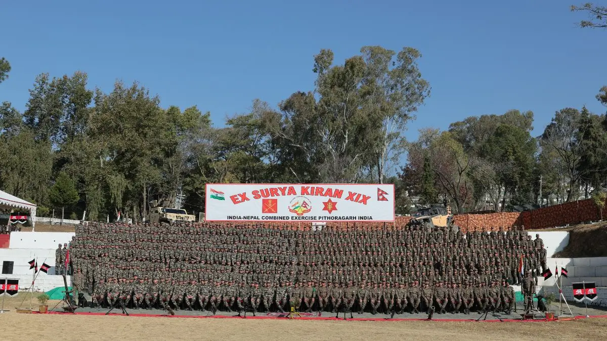 India-Nepal Joint Military Exercise SURYAKIRAN-XIX Begins in Pithoragarh