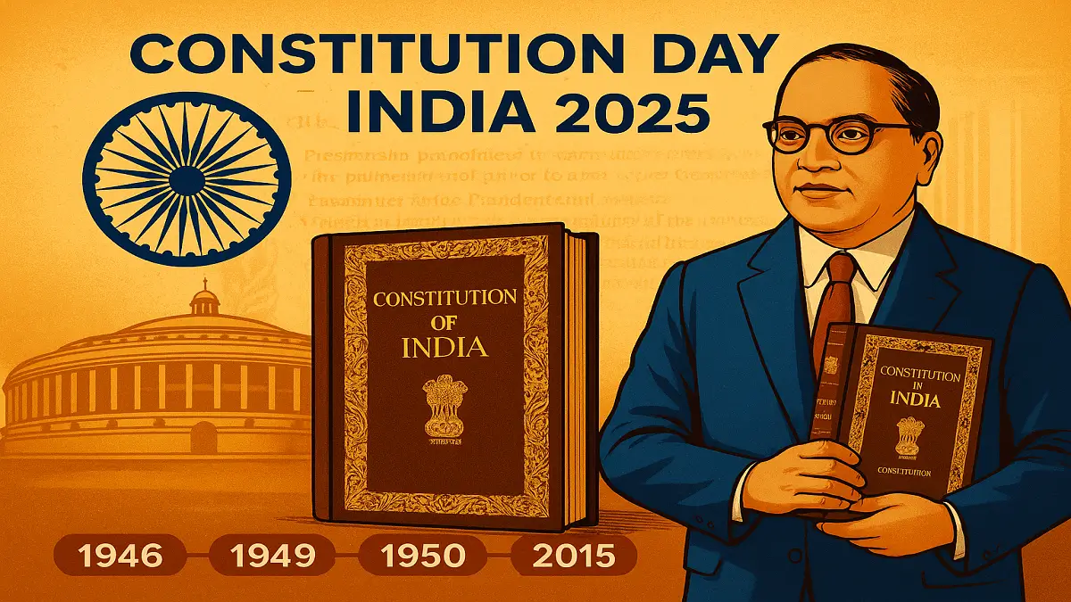 Constitution Day of India 2025: History, Timeline, Key Amendments & Landmark Judgments
