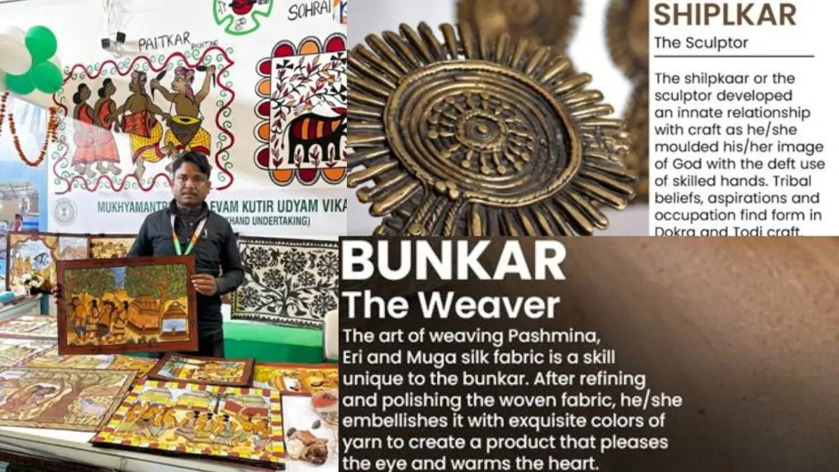 India Showcases Tribal Art and Handicrafts at 44th India International Trade Fair