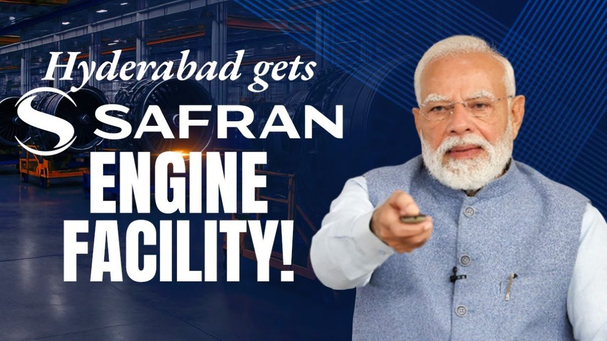 PM Inaugurates First Global Aircraft Engine MRO Facility in Hyderabad