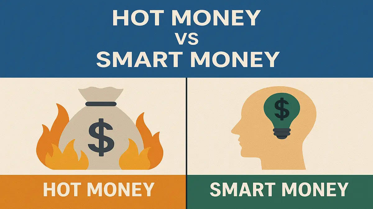 Hot Money vs Smart Money: Meaning, Differences & Easy Explanation