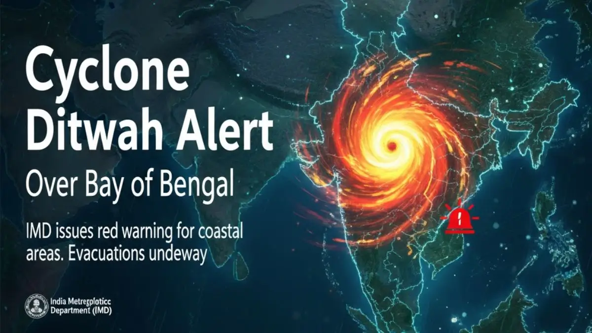 Cyclone Ditwah Nears Tamil Nadu Coast