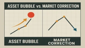 Asset Bubble vs Market Correction: Understanding Market Ups and Downs