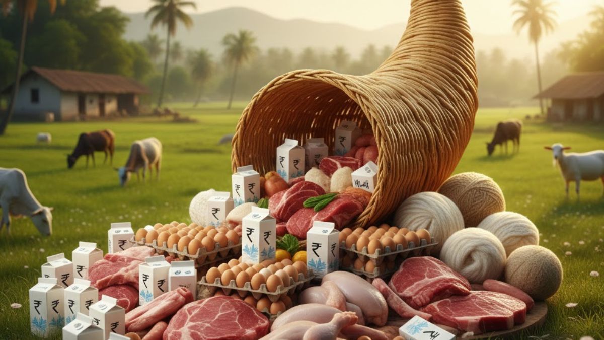 India’s Animal Husbandry Sector Records Gains in Milk, Eggs, Meat & Wool — BAHS 2025