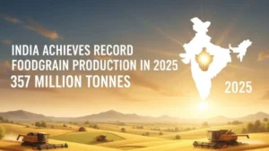 India Achieves Record 357 Million Tonnes Foodgrain Production in 2025
