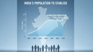India’s Population to Stabilise Around 1.8–1.9 Billion by 2080
