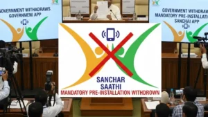 Government Withdraws Mandatory Pre-Installation of Sanchar Saathi App (1)