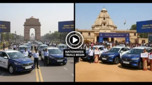 Bharat Taxi Begins Trials in Delhi and Gujarat
