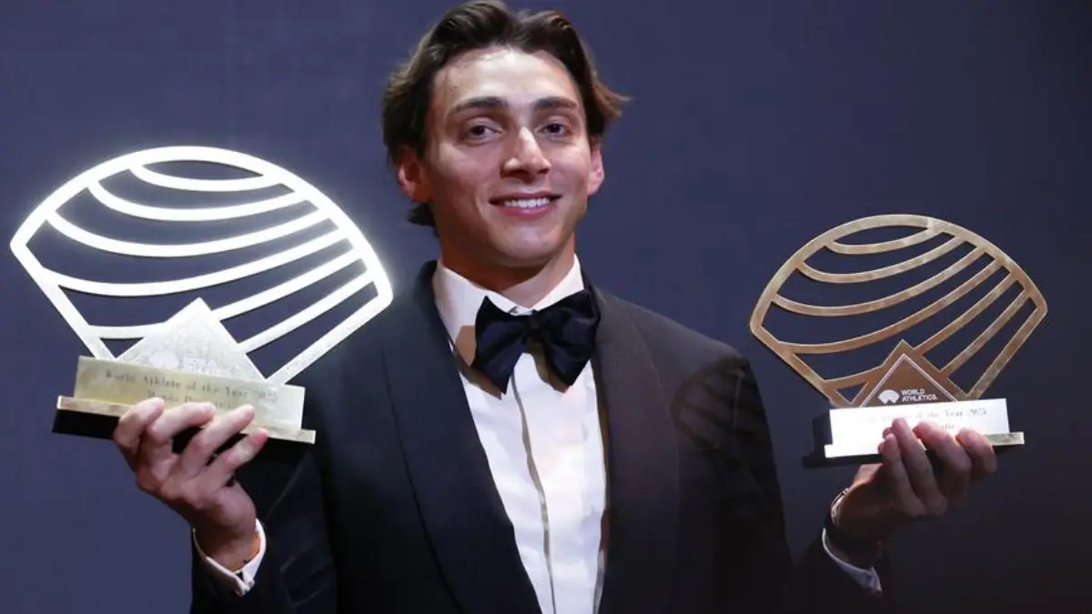 Armand Duplantis and Sydney McLaughlin-Levrone Named World Athletes of the Year 2025