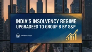 India's Insolvency Regime Upgraded to Group B by S&P
