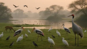 Keoladeo National Park: Location, Biodiversity, Migratory Birds and Conservation Importance