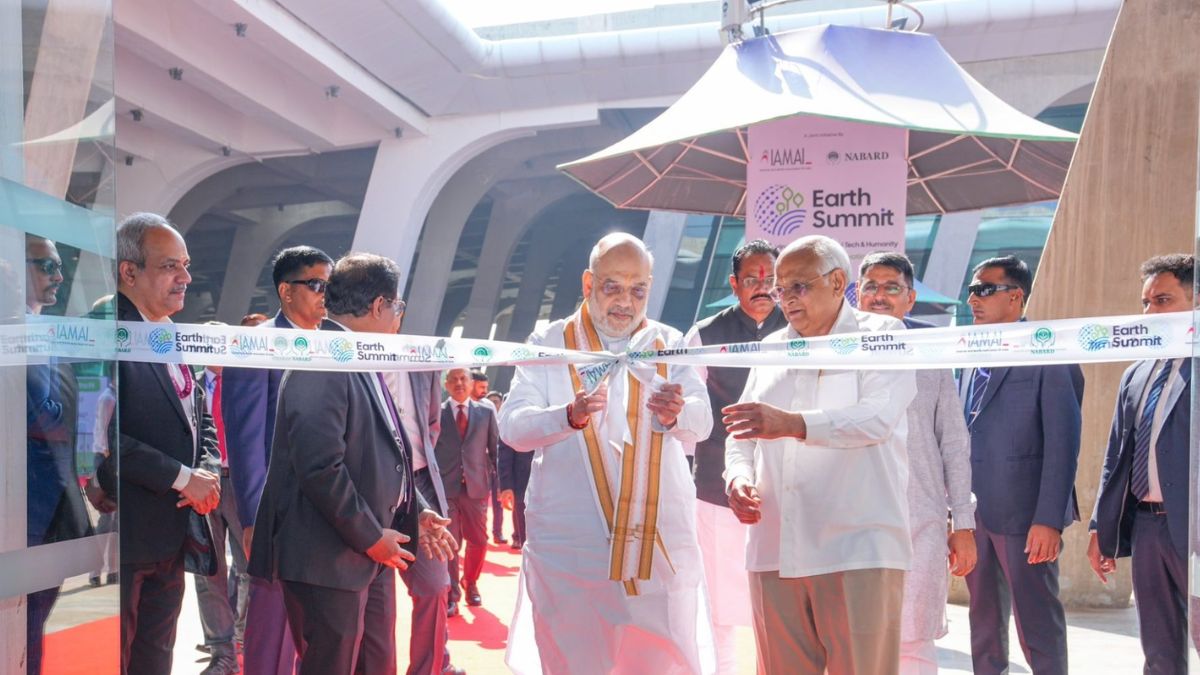 Amit Shah Inaugurates EARTH Summit 2025 in Gandhinagar