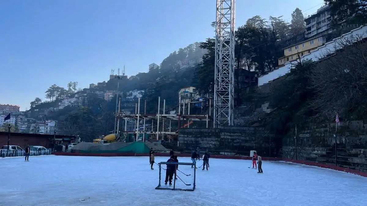 Which is the Largest Natural Ice Skating Rink of Asia?