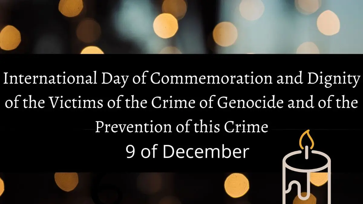 International Day of Commemoration and Dignity of Genocide Victims