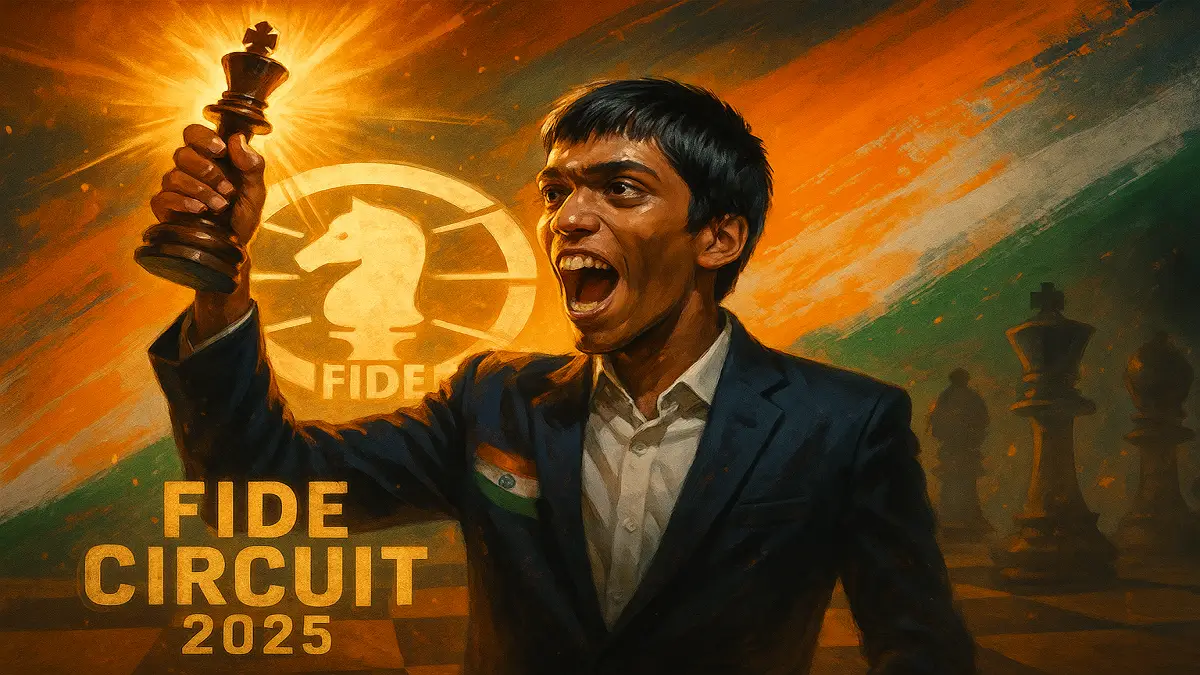 GM Rameshbabu Praggnanandhaa Wins FIDE Circuit 2025