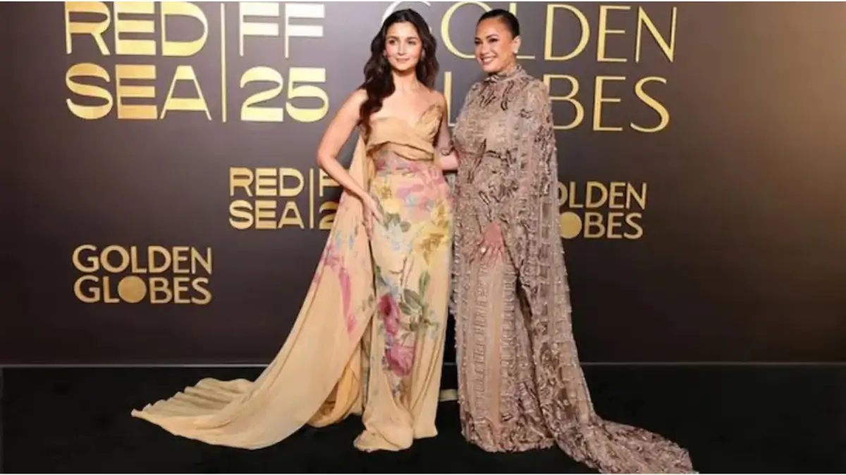 Alia Bhatt Honoured with Golden Globe Horizon Award at Red Sea Film Festival