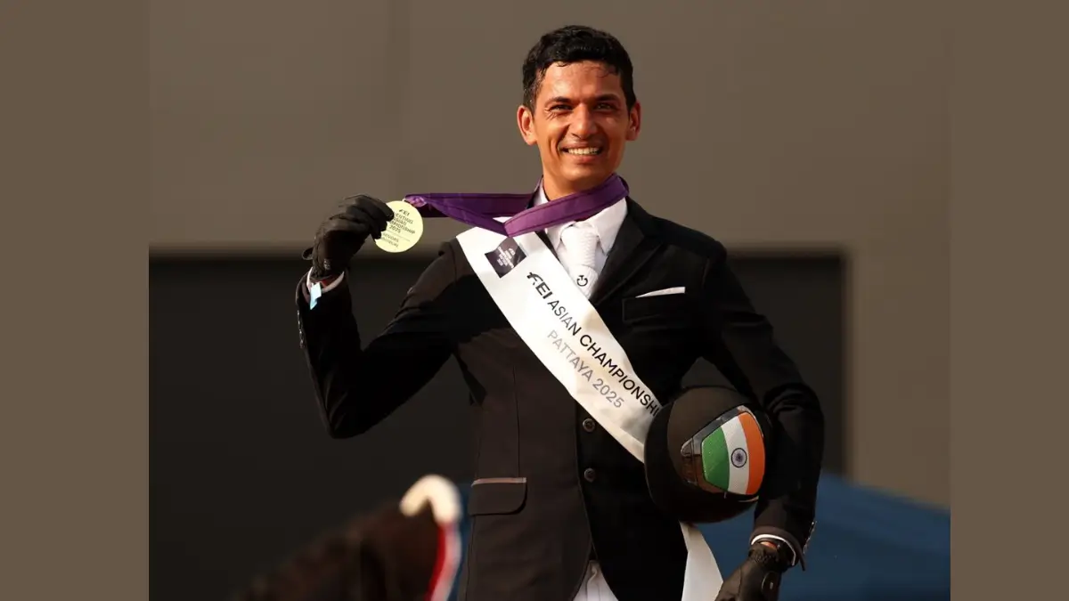 India Shines with Five Medals at 2025 FEI Asian Equestrian Championships
