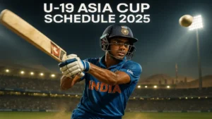 U-19 Asia Cup Schedule 2025: Full List of Matches, Groups & Squads