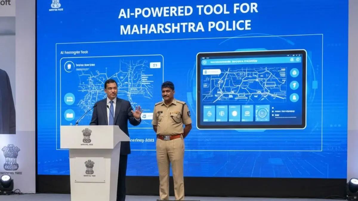 Microsoft CEO Satya Nadella Launches AI-Powered Tool for Maharashtra Police