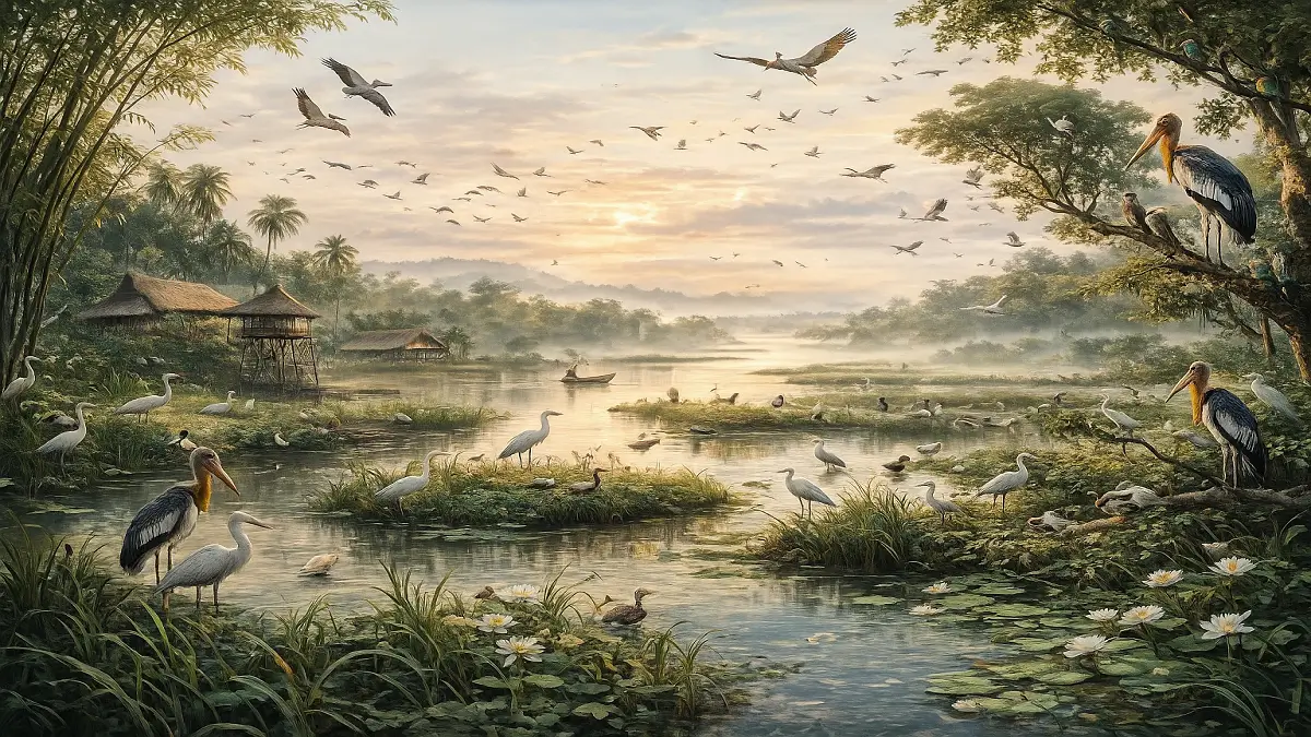 Charaichung Royal Bird Sanctuary: Latest News, History, and Significance