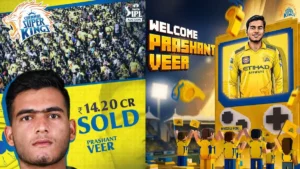 IPL History CSK Buys Prashant Veer, Most Expensive Uncapped Player Ever