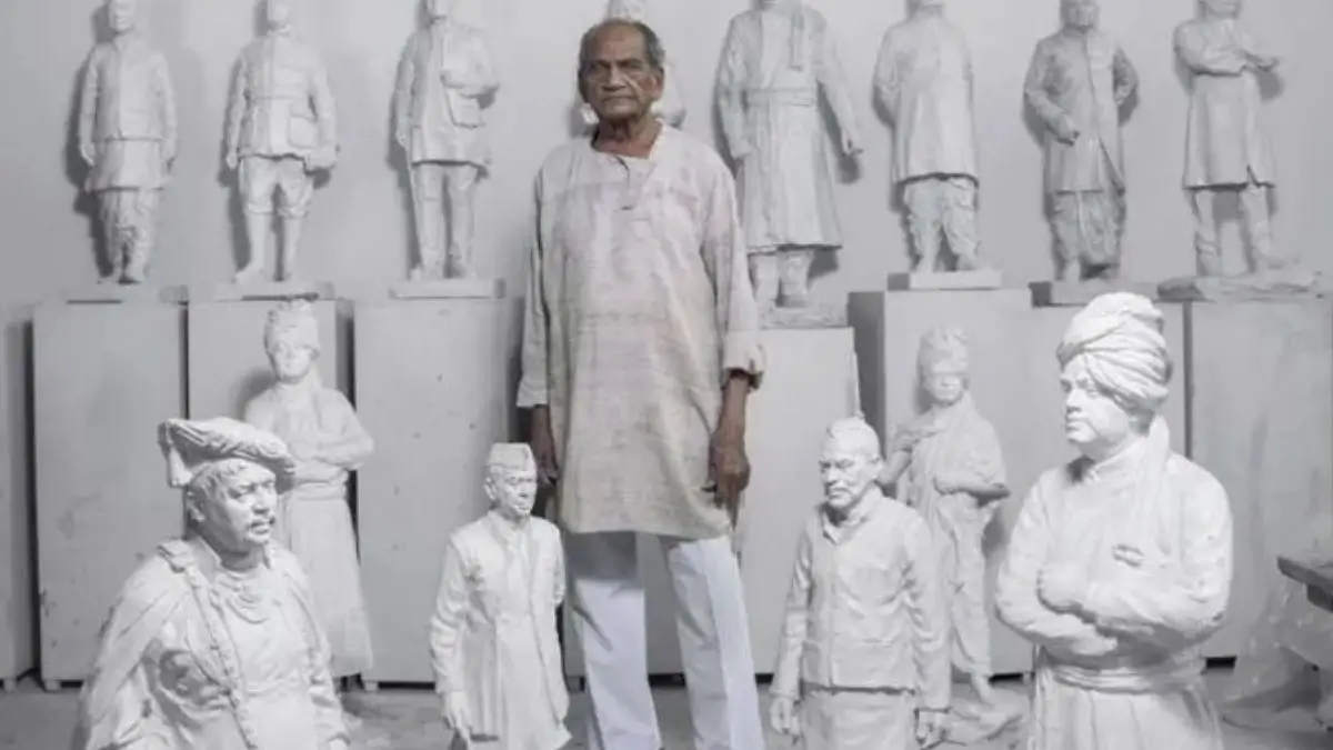 Sculptor Ram Sutar, Designer of Statue of Unity, Passes Away at 100