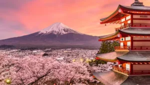 Which Country is Known as the Land of Cherry Blossoms?