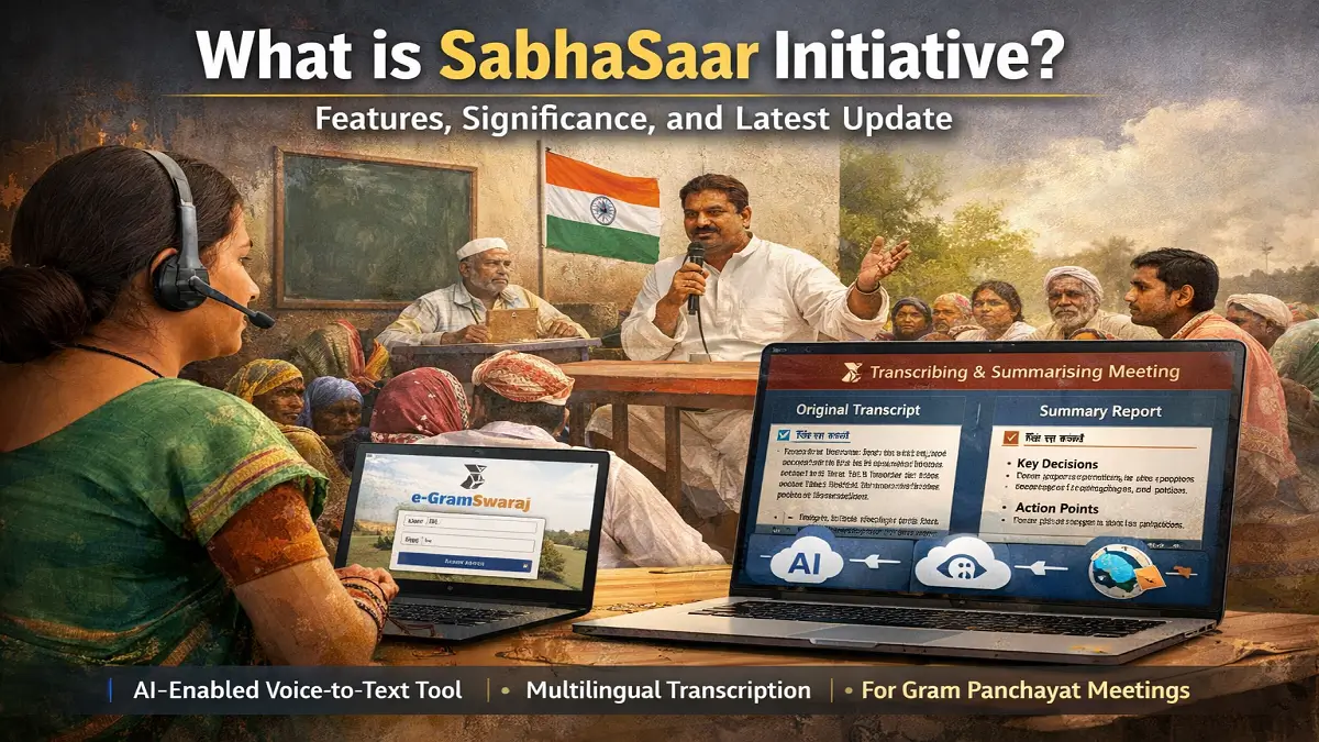 What is SabhaSaar Initiative? Features, Significance, and Latest Update
