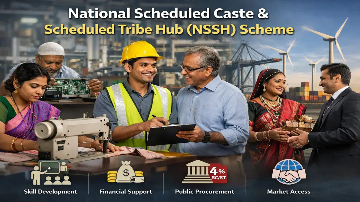 National Scheduled Caste and Scheduled Tribe Hub (NSSH) Scheme