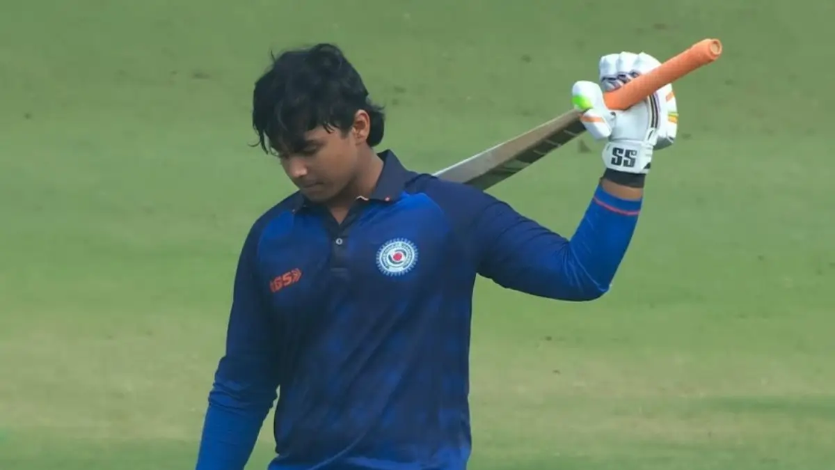 Vaibhav Suryavanshi Becomes Youngest List A Centurion with 36-Ball Hundred