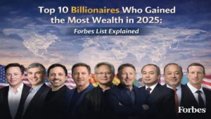 Top 10 Billionaires Who Gained the Most Wealth in 2025: Forbes List Explained