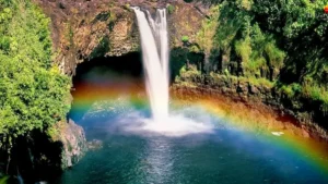 Which Waterfall is known as the Rainbow Waterfall?