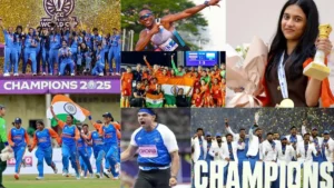 Champions, Records and Resurgence: India’s Sports Triumphs in 2025