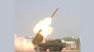 DRDO Tests Pinaka Long Range Guided Rocket Successfully