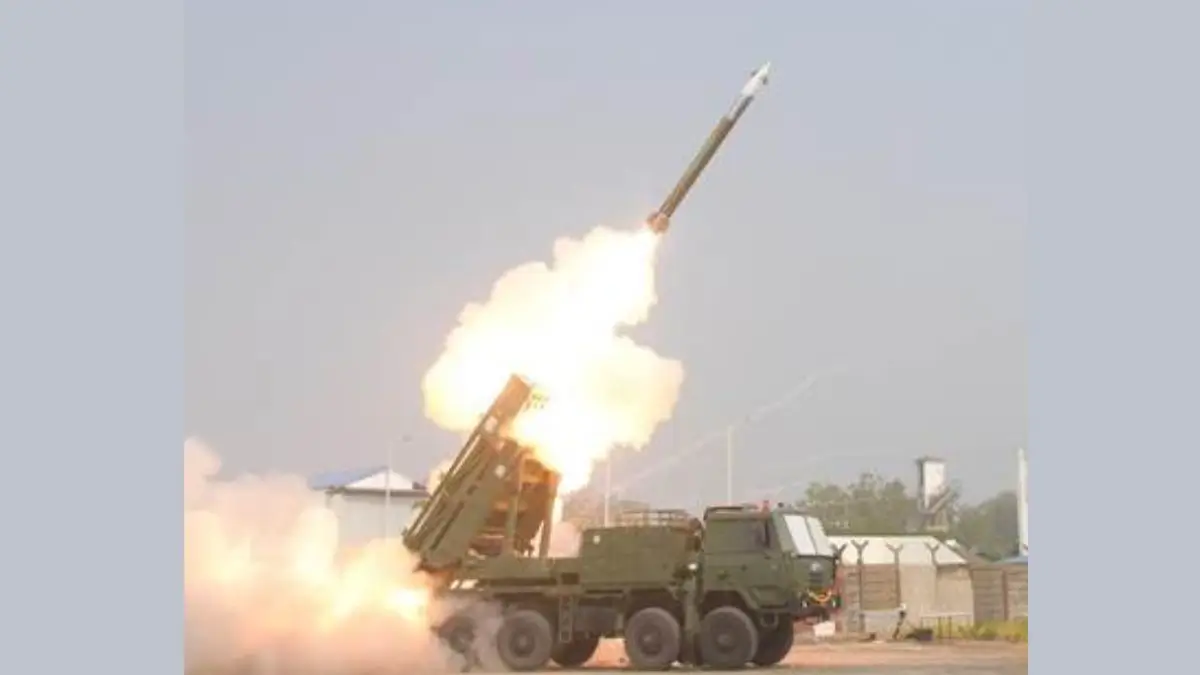 DRDO Tests Pinaka Long Range Guided Rocket Successfully