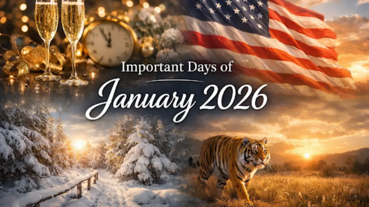 Important Days of January 2026, Check the List of National and International Events