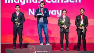 Carlsen's Golden Comeback, Erigaisi's Bronze Brilliance at Blitz Worlds