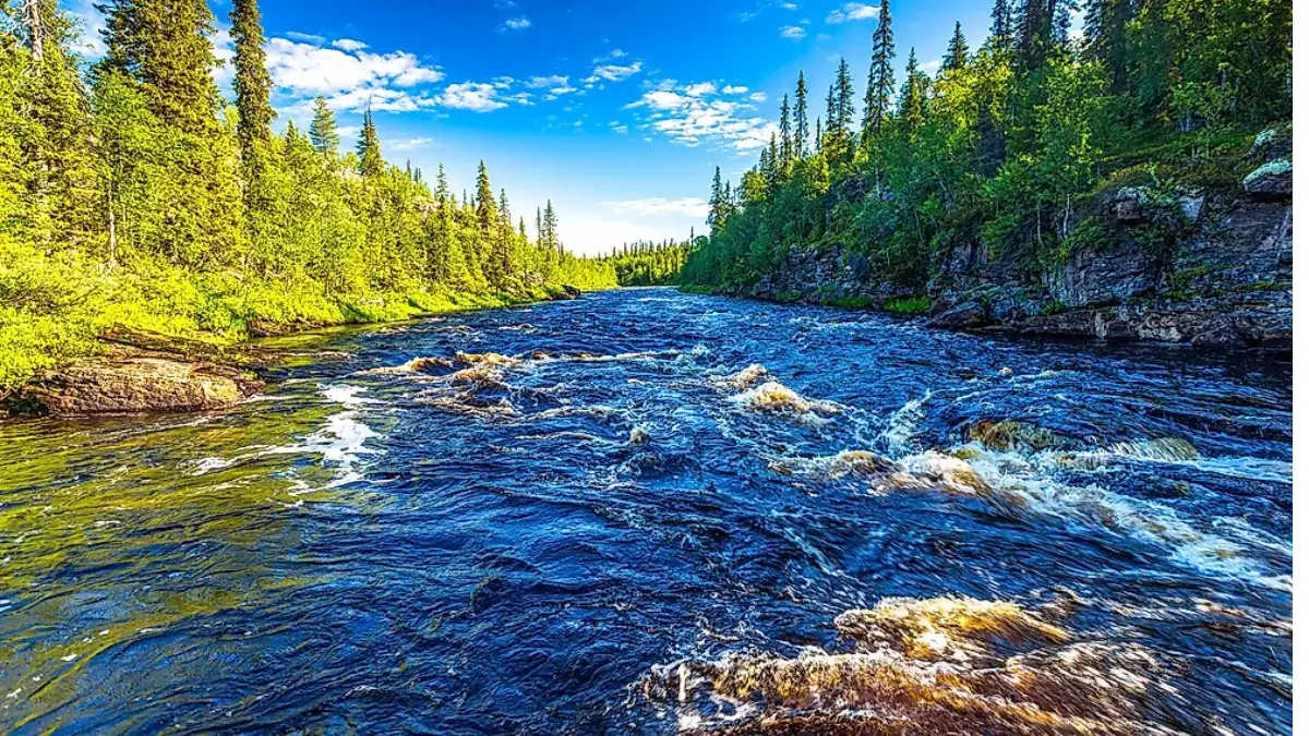 Which River is known as the Diamond River of India?