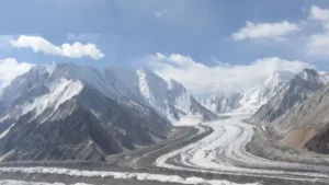 Which Glacier is known as the Crown of Himalayas?
