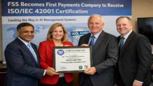FSS Becomes First Payments Company to Receive ISO/IEC 42001 Certification