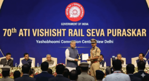 Indian Railways Confers 70th Ati Vishisht Rail Seva Puraskar on 100 Awardees