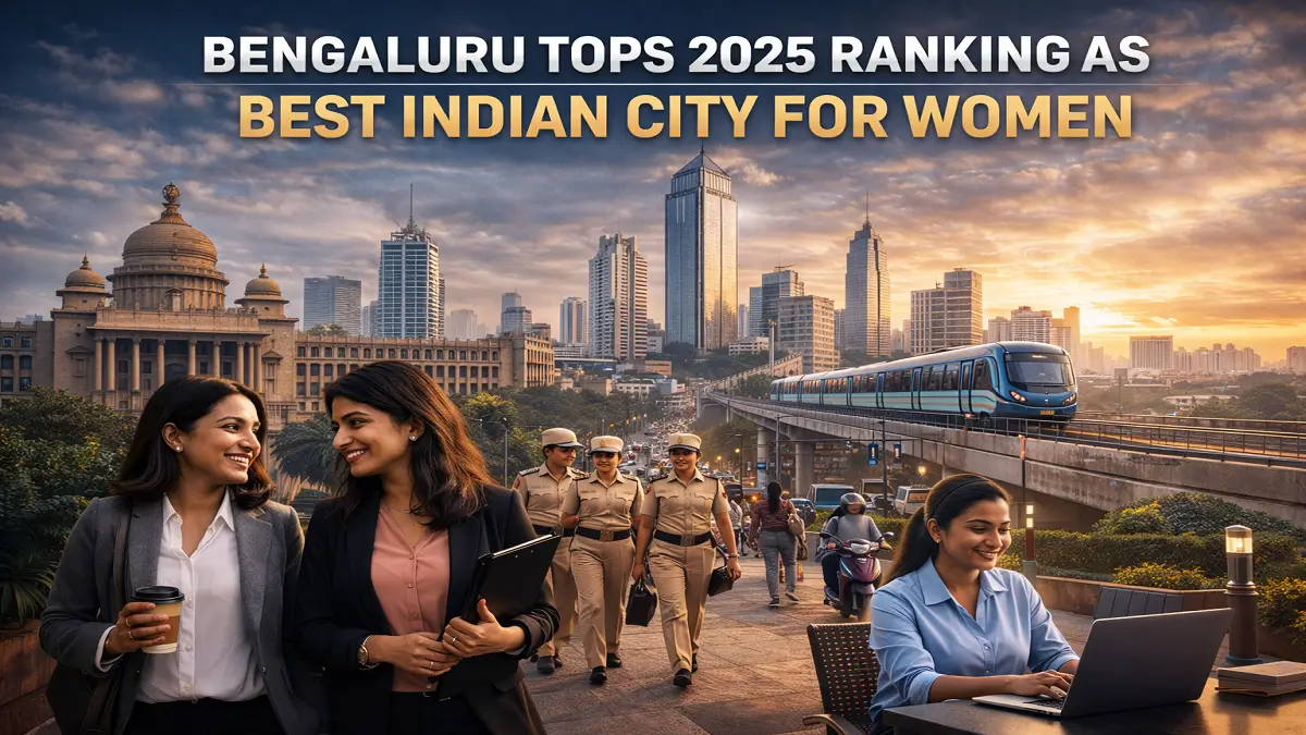 Bengaluru Tops 2025 Ranking as Best Indian City for Women